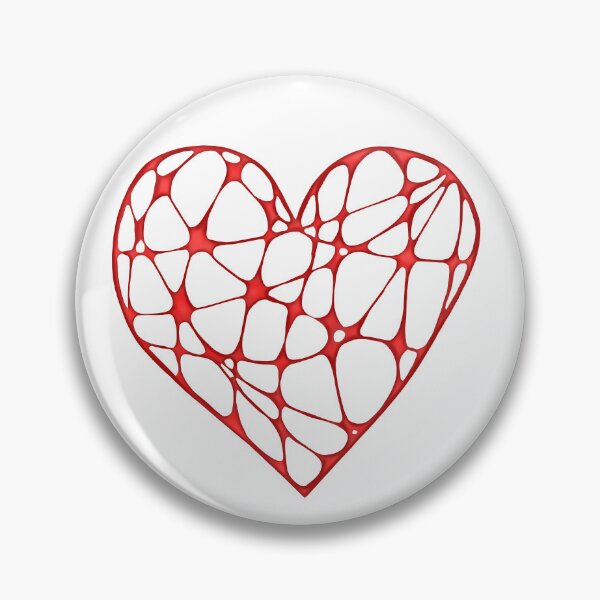 Item preview, Spiderweb heart designed and sold by smokylemon.