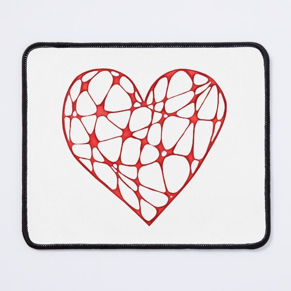 Item preview, Spiderweb heart designed and sold by smokylemon.