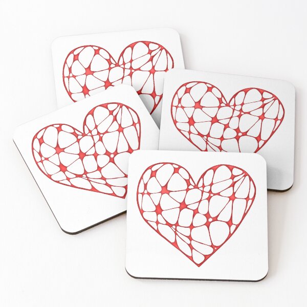Item preview, Spiderweb heart designed and sold by smokylemon.