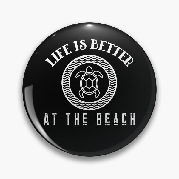 Item preview, Life Is Better At The Beach Sea Turtle designed and sold by LadySaltwater.