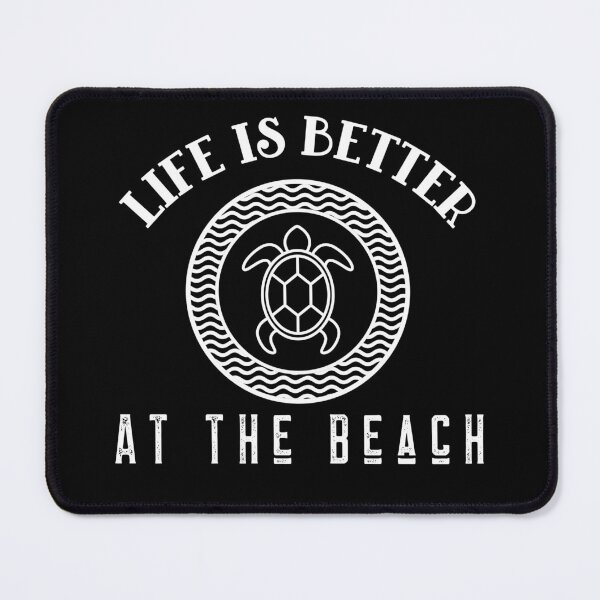 Item preview, Life Is Better At The Beach Sea Turtle designed and sold by LadySaltwater.