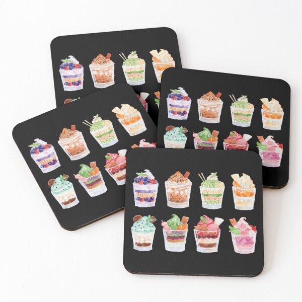 Item preview, Assorted Fruit Parfait Dessert Set designed and sold by Alicia Chee.