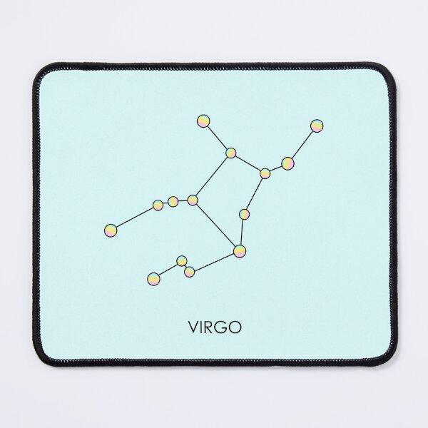 Item preview, Rainbow Virgo Zodiac Sign - Constellation designed and sold by PancakeAndLoaf.