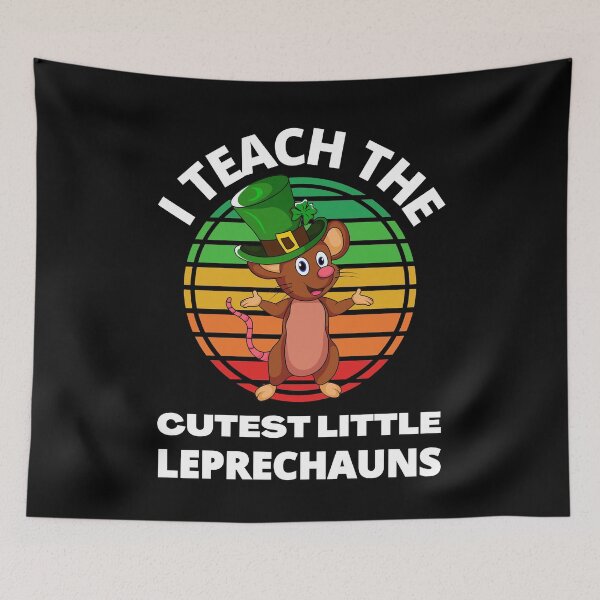 Item preview, Funny I Teach The Cutest Little Leprechauns Mouse designed and sold by RGRamsey.