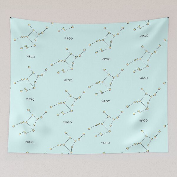 Item preview, Rainbow Virgo Zodiac Sign - Constellation designed and sold by PancakeAndLoaf.