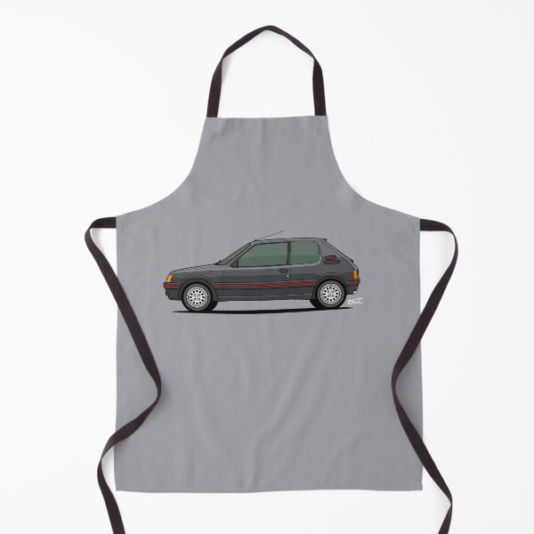 Item preview, Peu geot 205GTi 1.6 Graphic Illustration - Dark Grey designed and sold by RJWautographics.