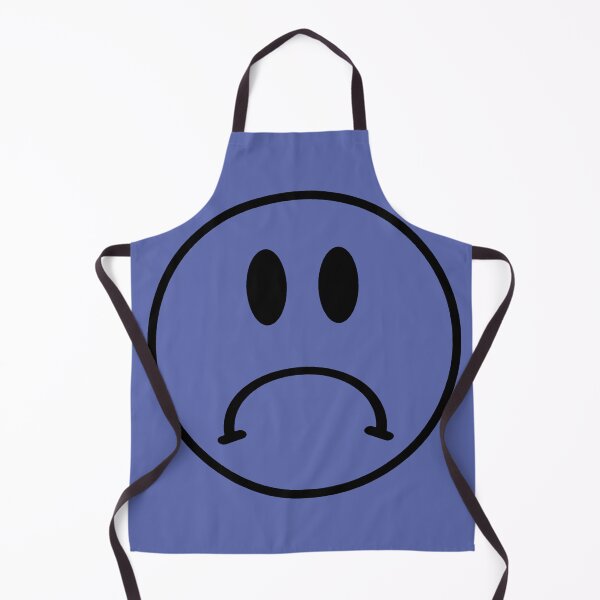 Item preview, Sad Smiley | Funky Retro Cool Hippie Home Decor | Heckinfarout designed and sold by Two Otters Co.