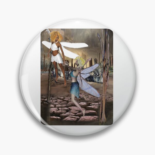 Item preview, The Fairies Inspect the dying earth designed and sold by Patricia Brown.
