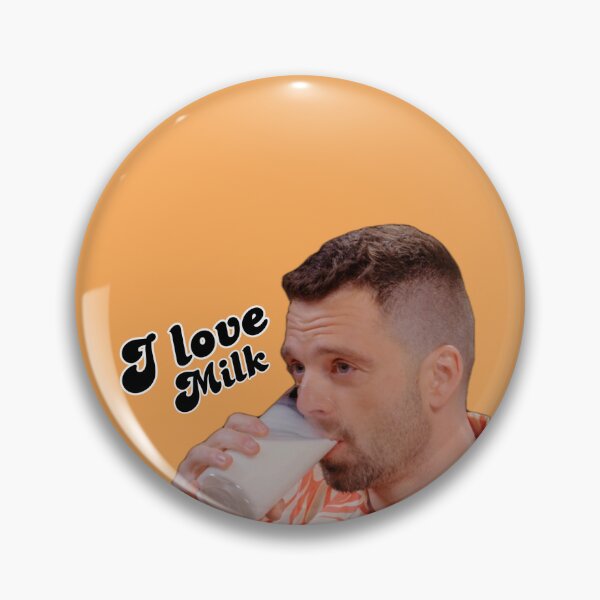Item preview, I love Milk | Sebastian Stan designed and sold by FundaCreativity.