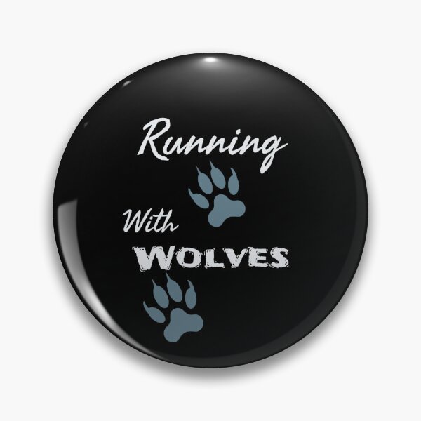 Item preview, Running With Wolves Graphic (Black)   designed and sold by GladBlackLamb.