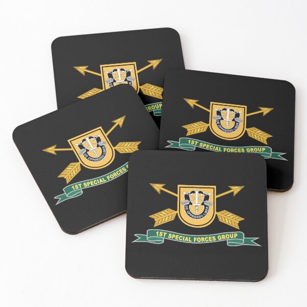 Item preview, Army - 1st Special Forces Group - Flash w Br - Ribbon X 300 designed and sold by Military Insignia Products.