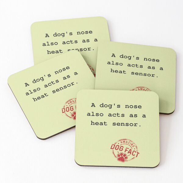 Item preview, Amazing dog fact 7 - heat sensor designed and sold by kookycomet.