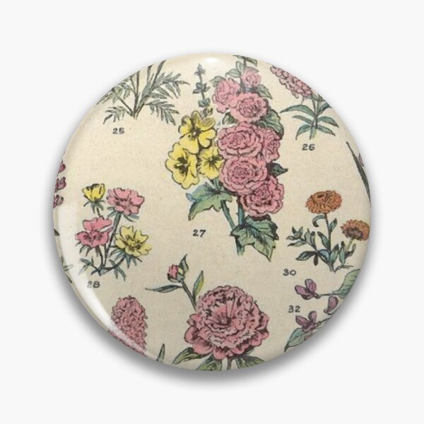 Item preview, vintage flower diagram designed and sold by Freshfroot.