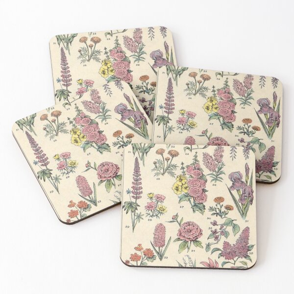 Item preview, vintage flower diagram designed and sold by Freshfroot.