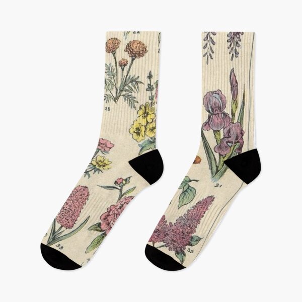 Item preview, vintage flower diagram designed and sold by Freshfroot.