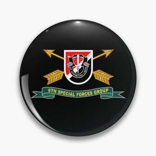 Item preview, Army - 6th Special Forces Group - Flash w Br - Ribbon X 300 designed and sold by Military Insignia Products.