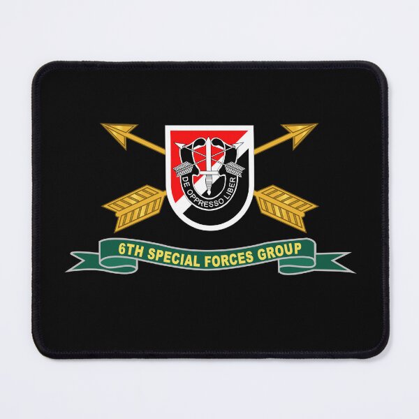 Item preview, Army - 6th Special Forces Group - Flash w Br - Ribbon X 300 designed and sold by Military Insignia Products.