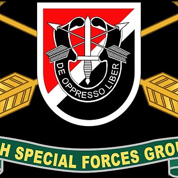 Army - 19Th Special Forces Group - Flash W Br - Ribbon X 300