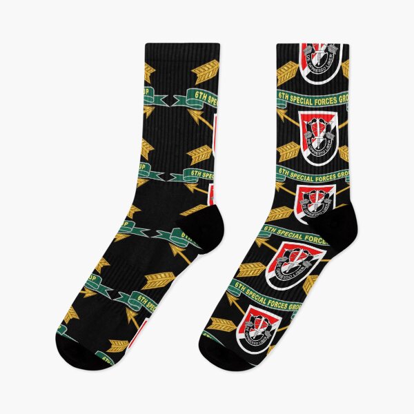Item preview, Army - 6th Special Forces Group - Flash w Br - Ribbon X 300 designed and sold by Military Insignia Products.