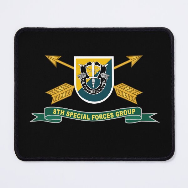 Item preview, Army - 8th Special Forces Group - Flash w Br - Ribbon X 300 designed and sold by Military Insignia Products.