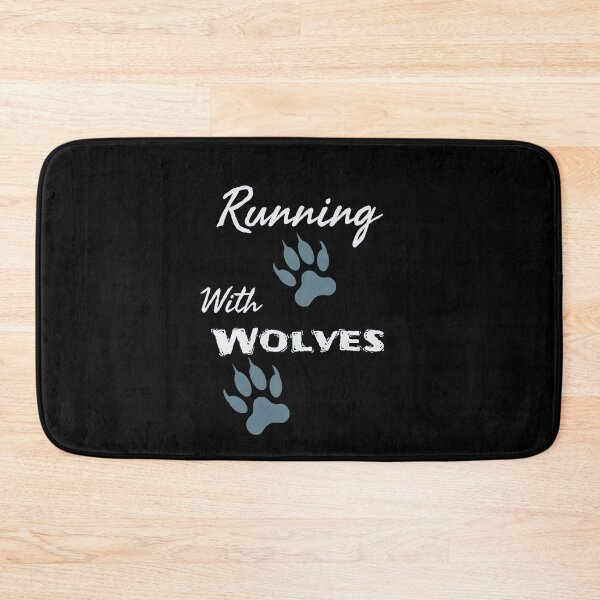 Item preview, Running With Wolves Graphic (Black)   designed and sold by GladBlackLamb.