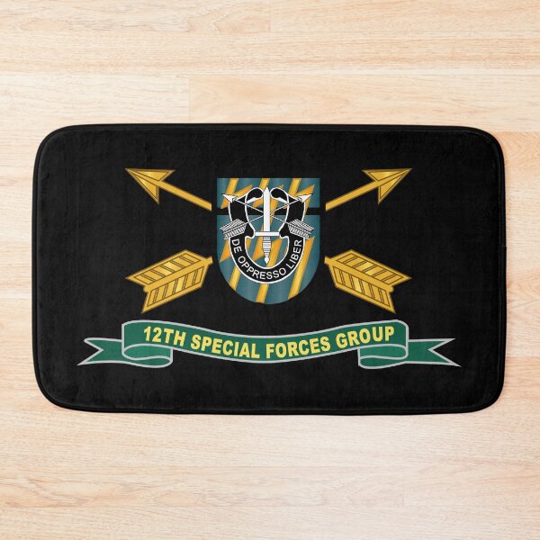 Item preview, Army - 12th Special Forces Group - Flash w Br - Ribbon X 300 designed and sold by Military Insignia Products.
