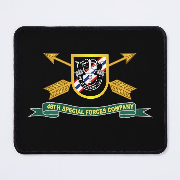 Item preview, Army - 46th Special Forces Company - Flash w Br - Ribbon X 300 designed and sold by Military Insignia Products.