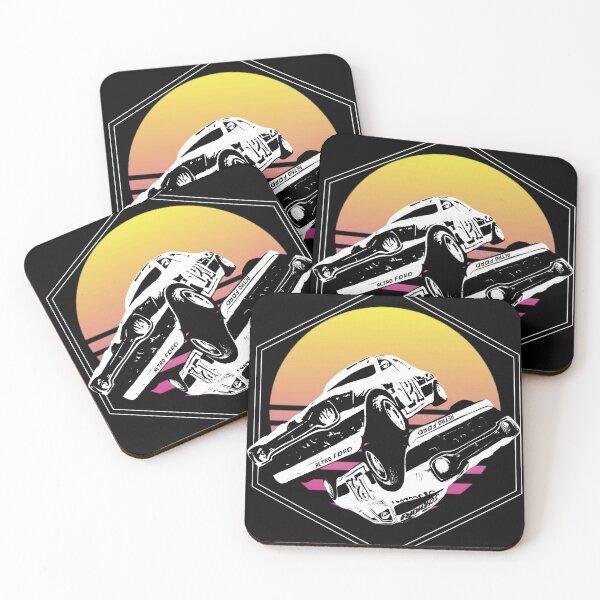 Item preview, escort mk1 retro design, classic car print designed and sold by vallertine.