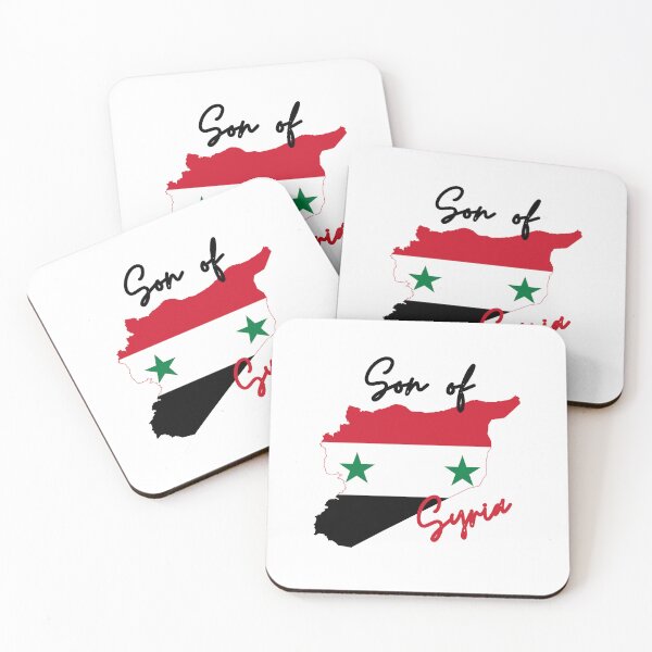 Item preview, Son of Syria Map Flag designed and sold by NovawayDirect.