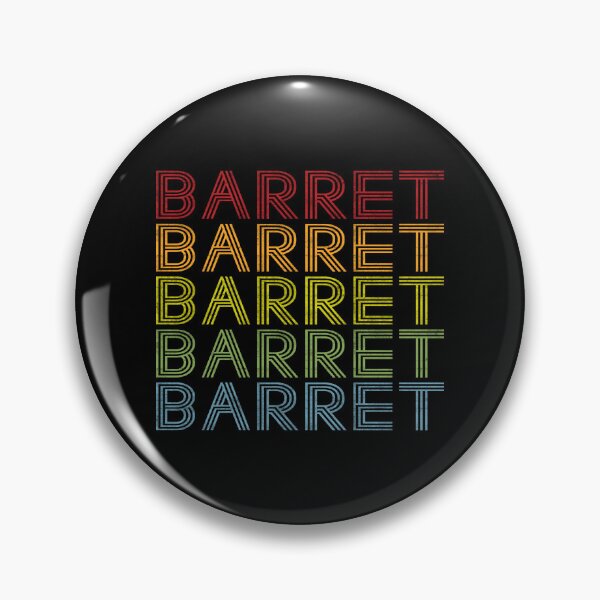 Item preview, Barret Name T Shirt - Barret Vintage Retro Barret Name Gift Item Tee designed and sold by chezeva.