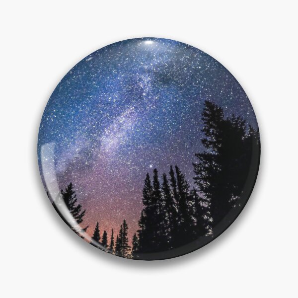 Item preview, Night sky over the forest designed and sold by ProfiTrollka.