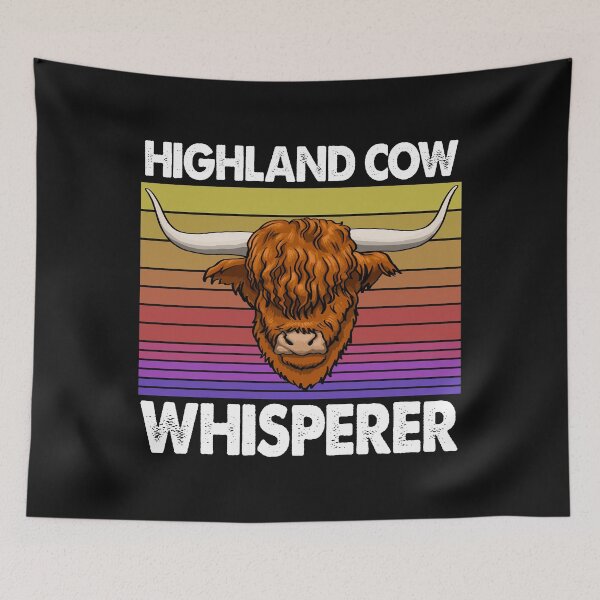 Item preview, Highland Cow Whisperer designed and sold by Bendthetrend.