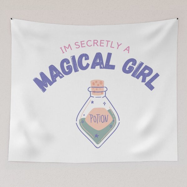 Item preview, Im Secretly A Magical Girl designed and sold by Bennymp.