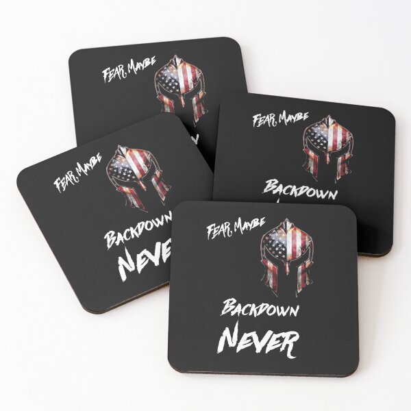 Item preview, Fear Maybe, Backdown, Never! designed and sold by ffpassion.