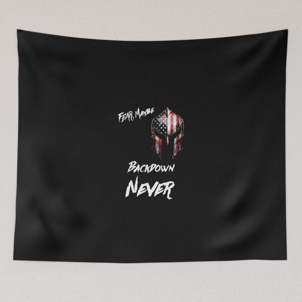 Item preview, Fear Maybe, Backdown, Never! designed and sold by ffpassion.