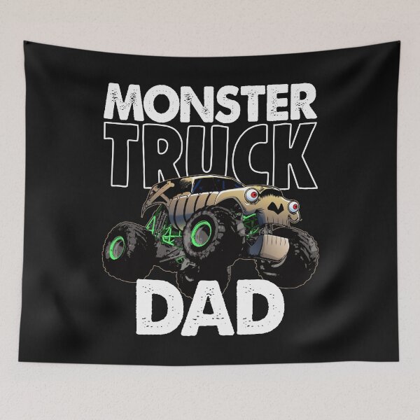 Item preview, Monster Truck Dad designed and sold by Bendthetrend.