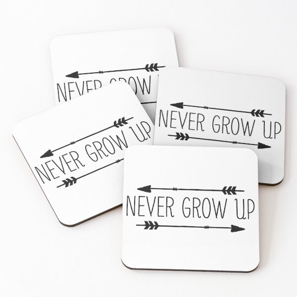 Item preview, Never grow up  designed and sold by Steven Dawson.