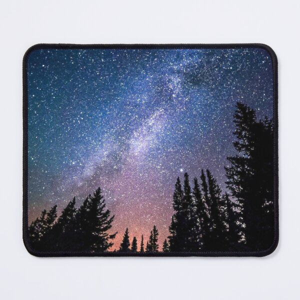 Item preview, Night sky over the forest designed and sold by ProfiTrollka.