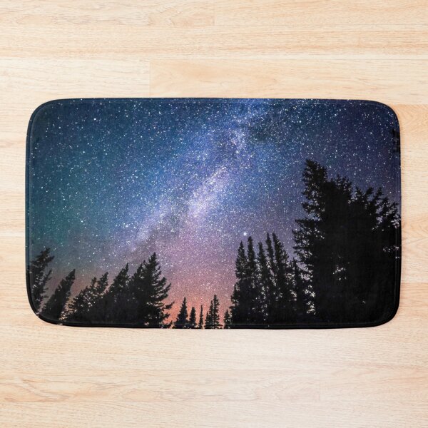 Item preview, Night sky over the forest designed and sold by ProfiTrollka.