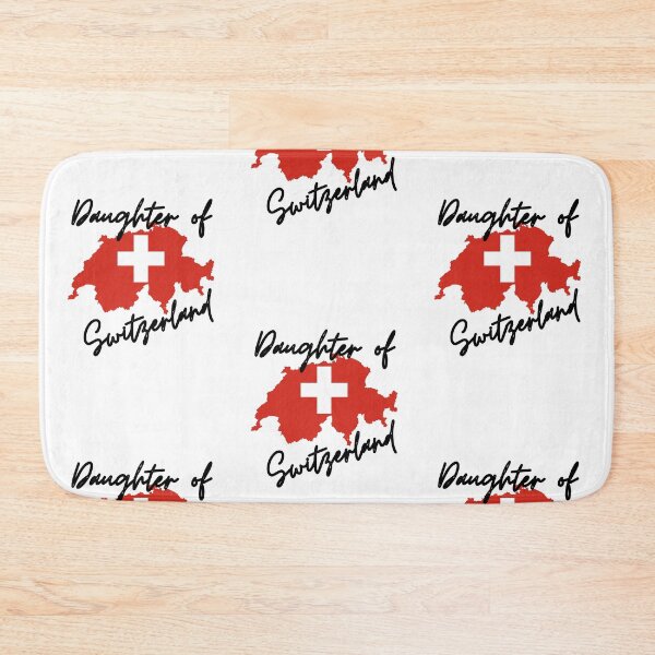 Item preview, Daughter of Switzerland Map Flag designed and sold by NovawayDirect.