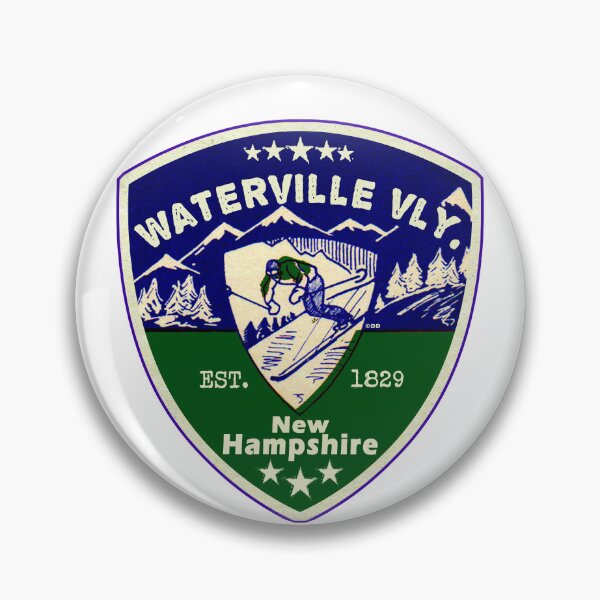 Item preview, Waterville Valley New Hampshire Skiing Ski Mountains Skier NH designed and sold by DESTINATIONS DECAL.