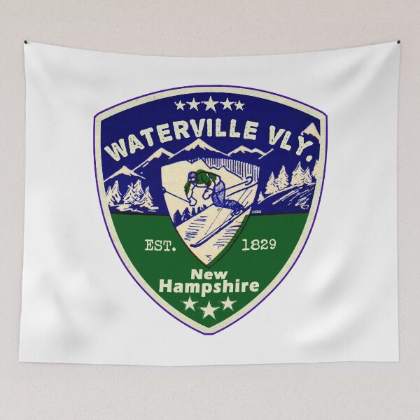 Item preview, Waterville Valley New Hampshire Skiing Ski Mountains Skier NH designed and sold by DESTINATIONS DECAL.