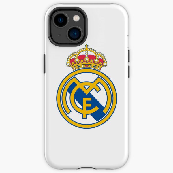 Real Madrid Logotipo Diseño Gráfico Funda resistente para iPhone