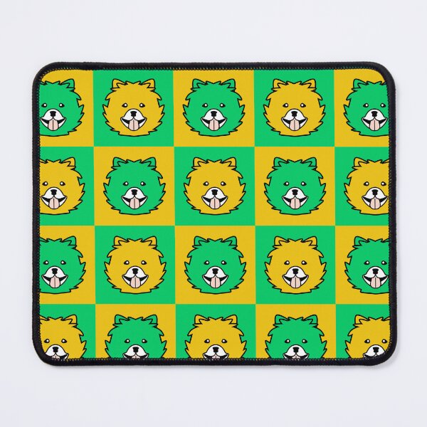 Item preview, Dog face pattern yellow green designed and sold by CoolArtByMboya.