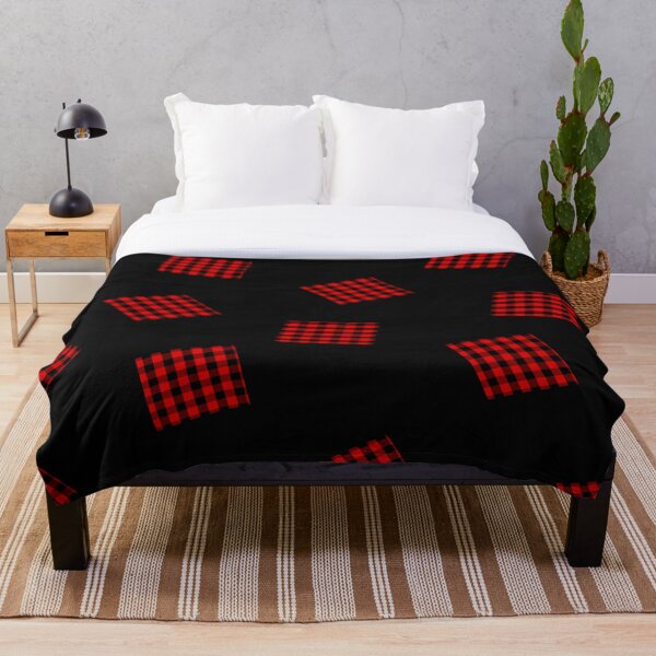 Item preview, cubes,plaid,patch,red,black designed and sold by grickodd.