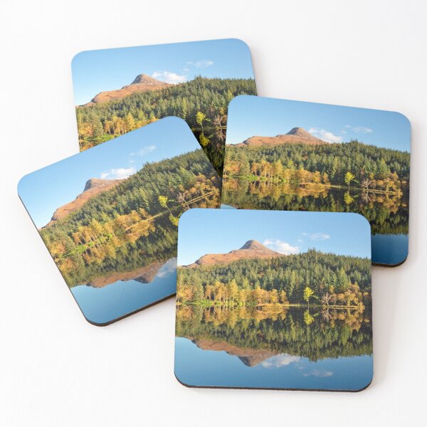 Item preview, Glencoe Hospital Lochan Autumn Reflection Scotland designed and sold by PhotosEcosse.