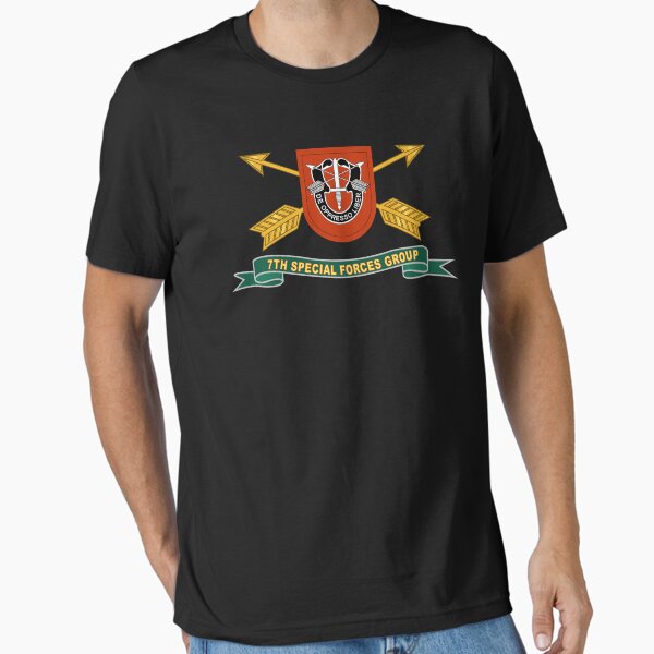 Item preview, Army - 7th Special Forces Group - Flash w Br - Ribbon X 300 designed and sold by Military Insignia Products.