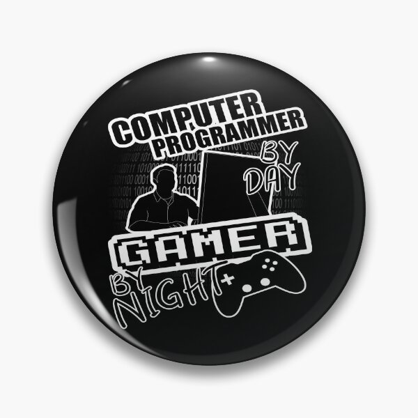 Artikelvorschau, Computerprogrammierer bei Tag Gamer bei Nacht entworfen und verkauft von printhappy4you.