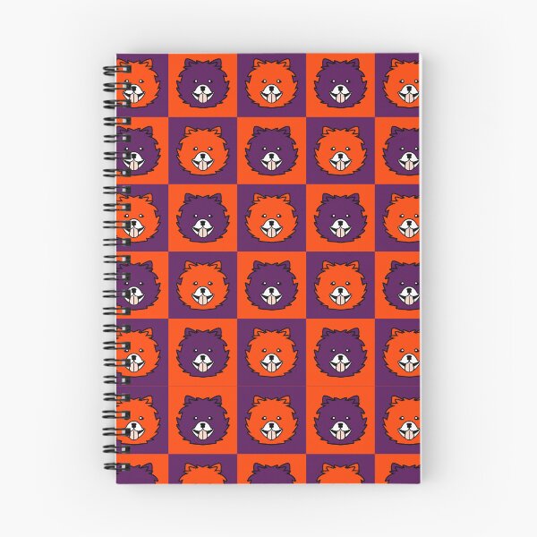 Item preview, Dog face pattern orange purple designed and sold by CoolArtByMboya.