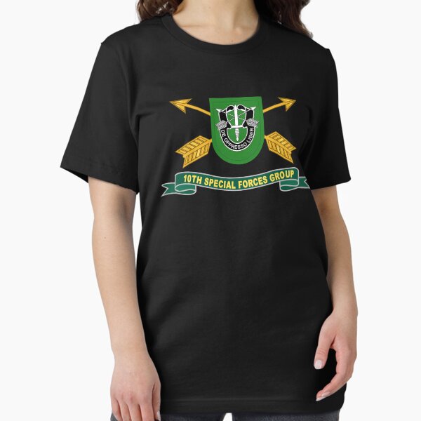 Item preview, Army - 10th Special Forces Group - Flash w Br - Ribbon X 300 designed and sold by Military Insignia Products.